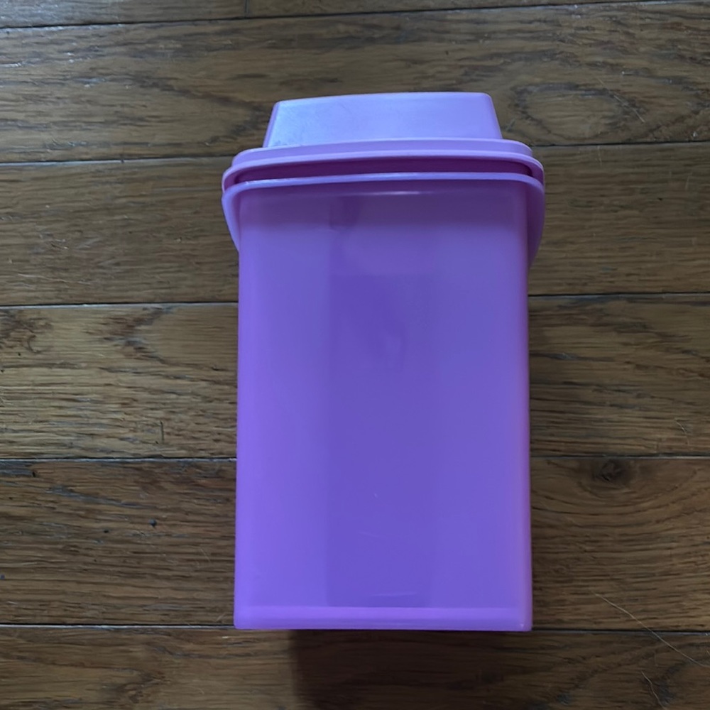Tupperware Lavender Pickle Storage Container